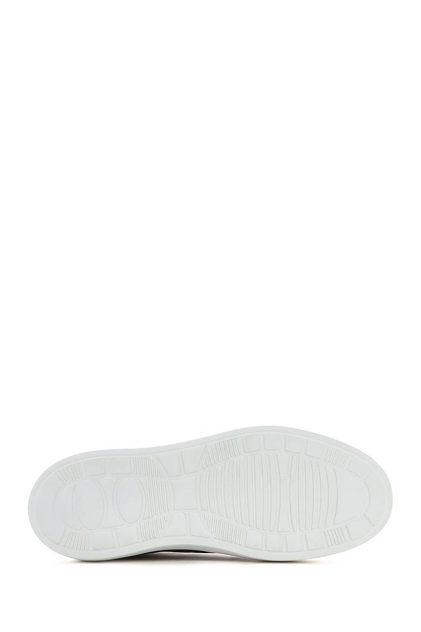 Erkek Taba Bağcıklı Kalın Tabanlı Deri Sneaker 25SFD724218 - 4