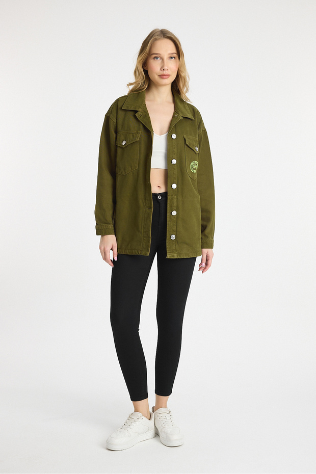 Kadın Denim Ceket - 1