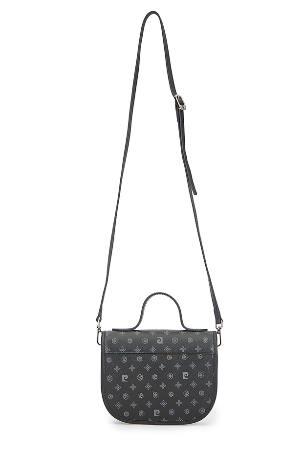 Siyah Monogram Kadın Omuz Çantası 05PO25Y2064 - 7