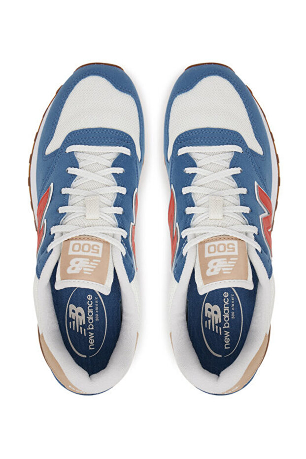 Męskie sneakersy Colourblock z sznurowanym zapięciem - 500 - 3