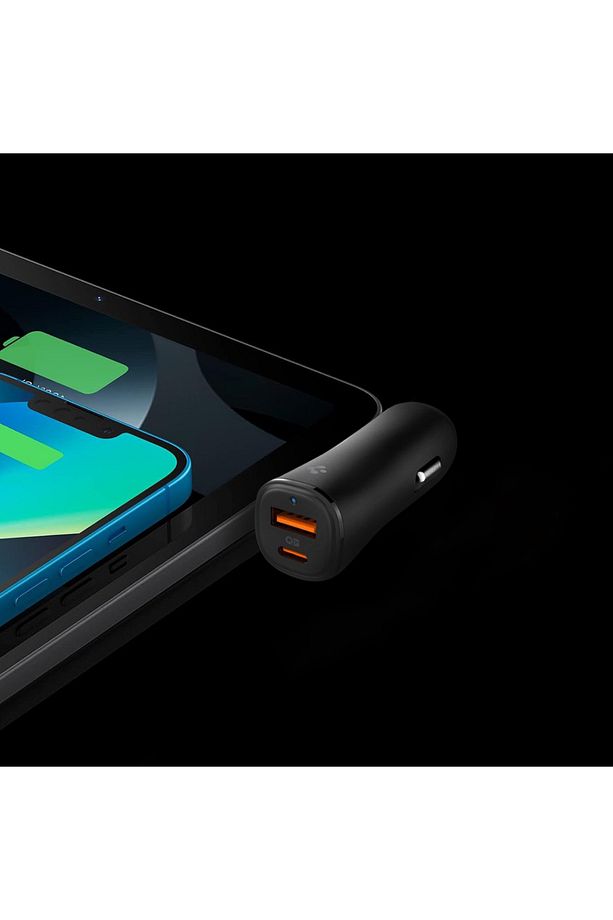 48W USB-C 2 Port Araç içi Hızlı Şarj Aleti PPS Destekli Güç Adaptörü iPhone & Android - ACP08447 - 7