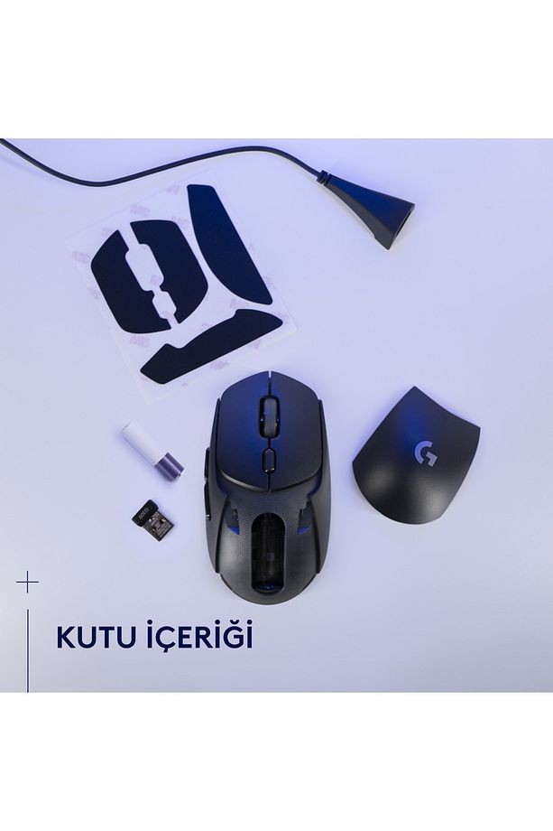 G G309 LIGHTSPEED HERO 25K Sensörlü PC ve Mac ile Uyumlu Kablosuz Oyuncu Mouse - Siyah - 10