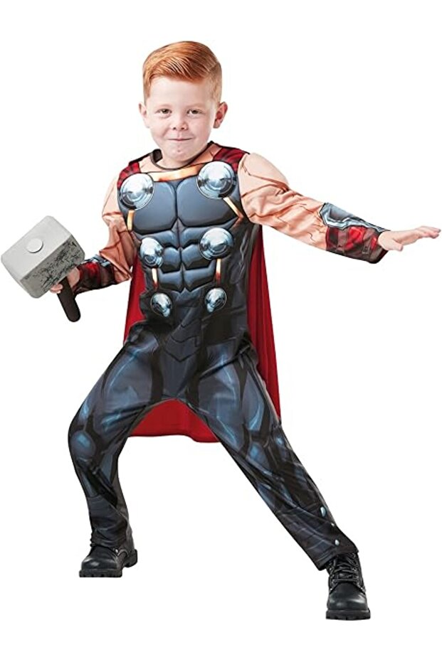 Avengers Thor Deluxe Costume Medium 5-6 Years Old
