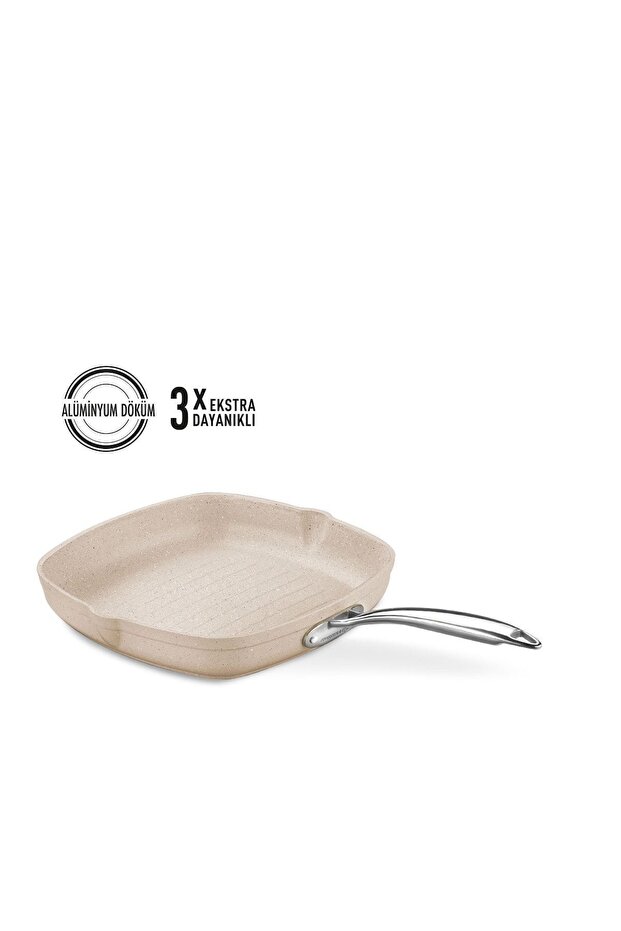 Granita 28x28 Cm Kare Grill Tava