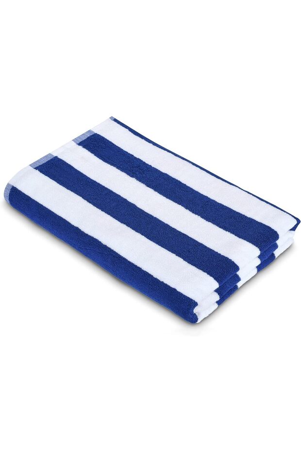 600 gsm 100% Cotton Pool & Bath Towel 90x180cms - Blue