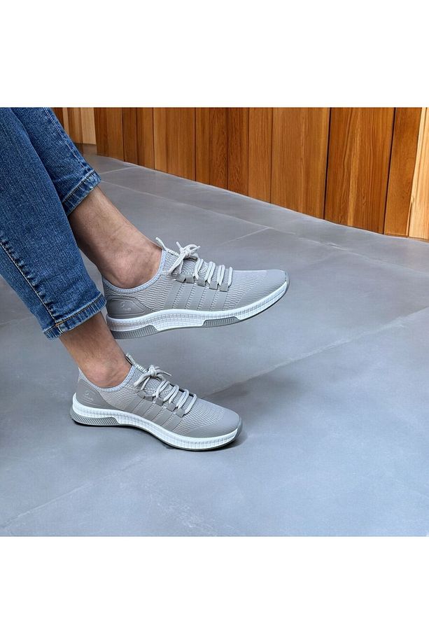 Sneaker | Günlük Spor Ayakkabı | Yürüyüş Koşu Kumaş Triko Yüzey Hafif Rahat Ortopedik Taban Infinite - 1