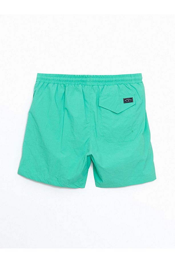 XSIDE Yeşil Kısa Boy Basic Erkek Deniz Şortu - 2