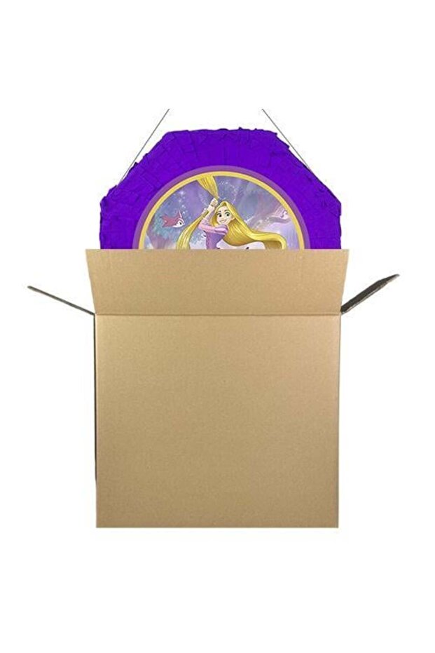 Pinyata RAPUNZEL 42 cm sopalı MOR - 2