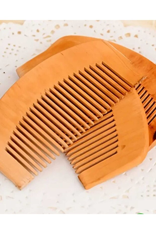 Comb Anti-Static Wood for All Hair Wet, Dry, Curly, Fluffy, Wavy and Straight