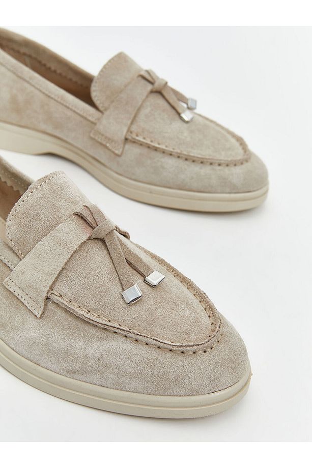 LCW STEPS Süet Görünümlü Kadın Loafer Ayakkabı - 3