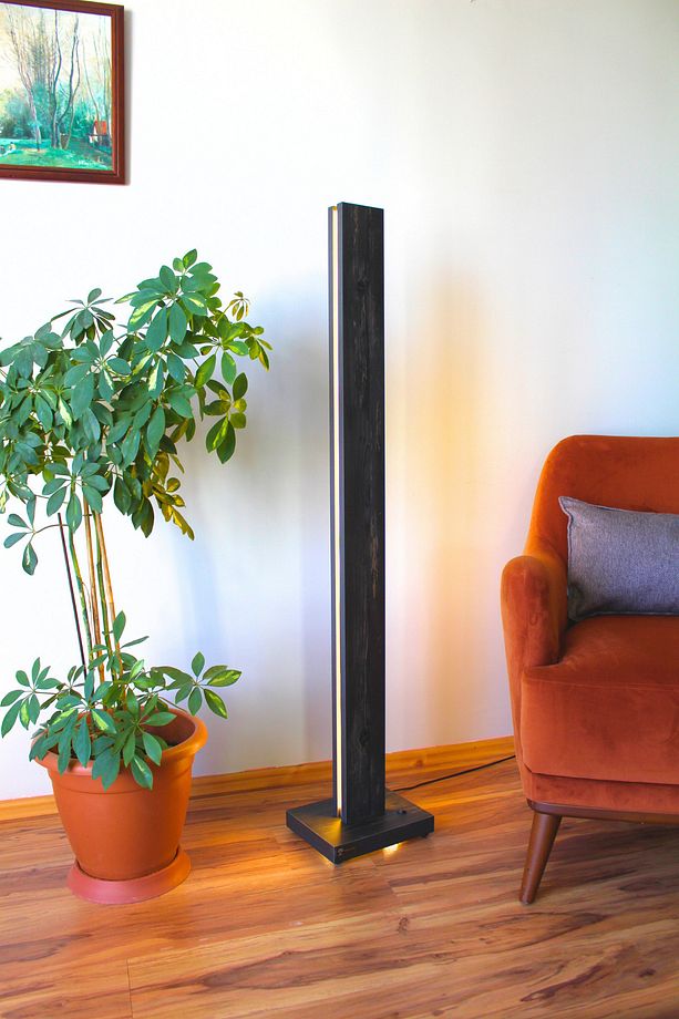 Akıllı Ahşap Led Lambader - 3