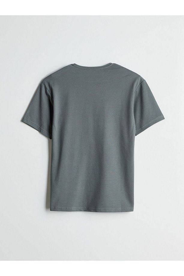 Yeşil Standart Kalıp Erkek Şortlu Pijama Takımı - 3