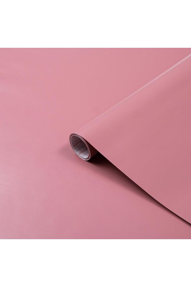 346-8187 Mat Pudra Pembe Yapışkanlı Folyo (67,5CM X 2MT) - 8