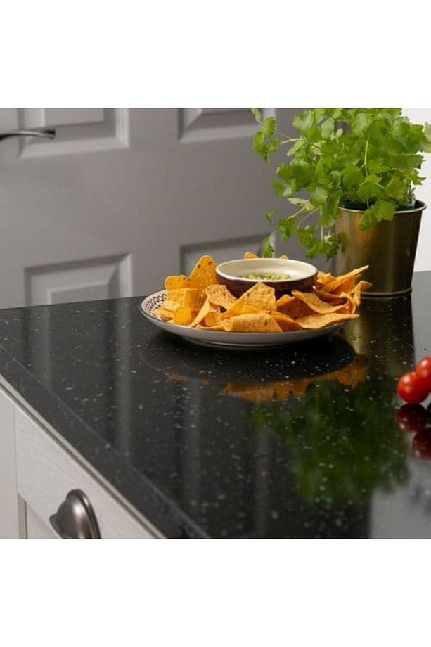 346-8180 Siyah Granit Desen Yapışkanlı Folyo (67,5CM X 2MT) - 3