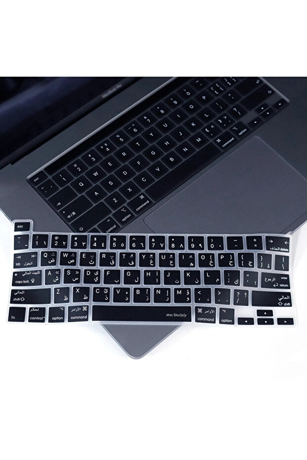 Arabic Keyboard Protector Compatible with MacBook Pro 13Inch M1 M2 Chip (Us-Usa) A2251 A2289 A2338 A2141 - 4