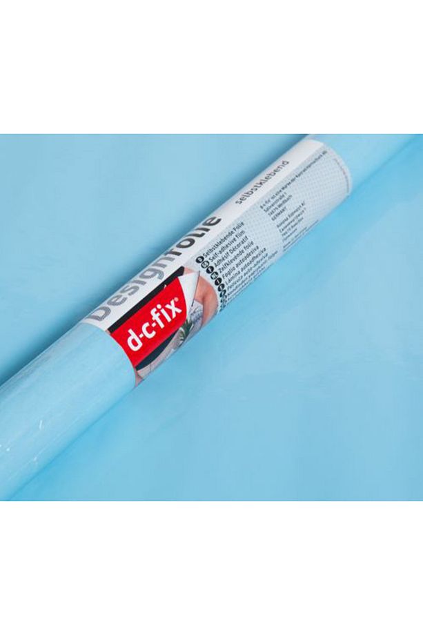 346-0506 Parlak Bebek Mavi Yapışkanlı Folyo - 2