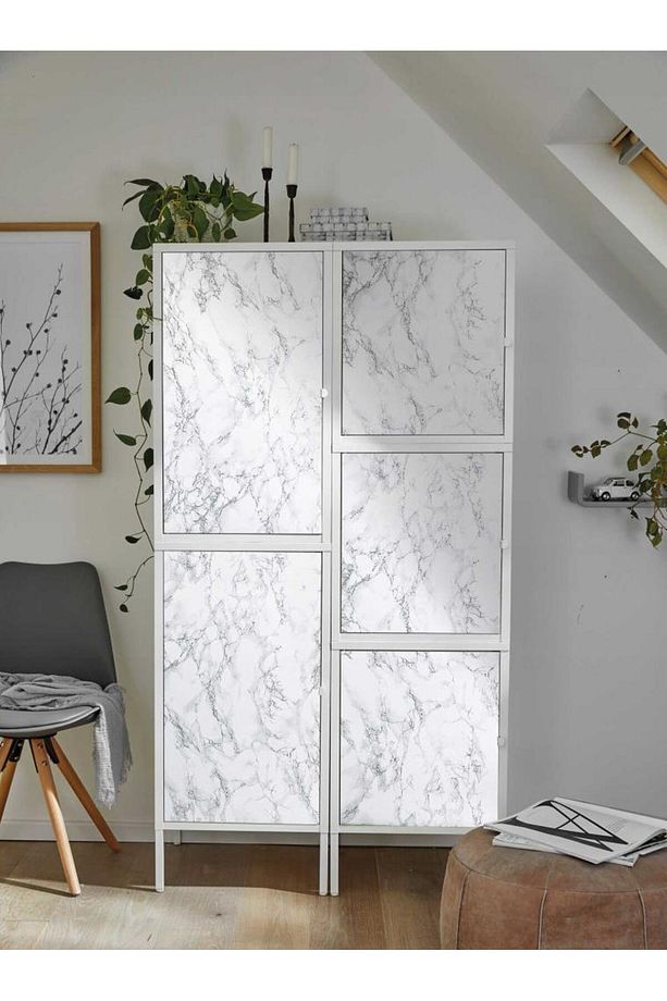 346-0306 Mermer Görünümlü Kendinden Yapışkanlı Folyo (45CM X 1MT) - 6