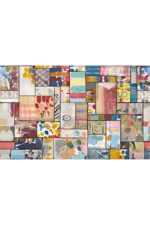 346-0620 Patchwork Model Kendinden Yapışkanlı Folyo - 3