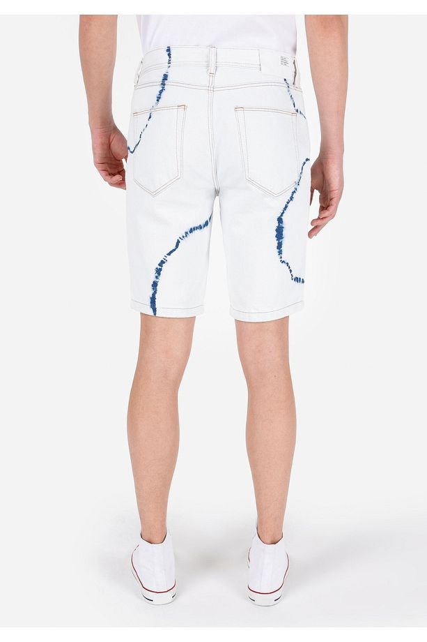 Regular Fit Orta Bel  Erkek Natural Jean Şort - 2