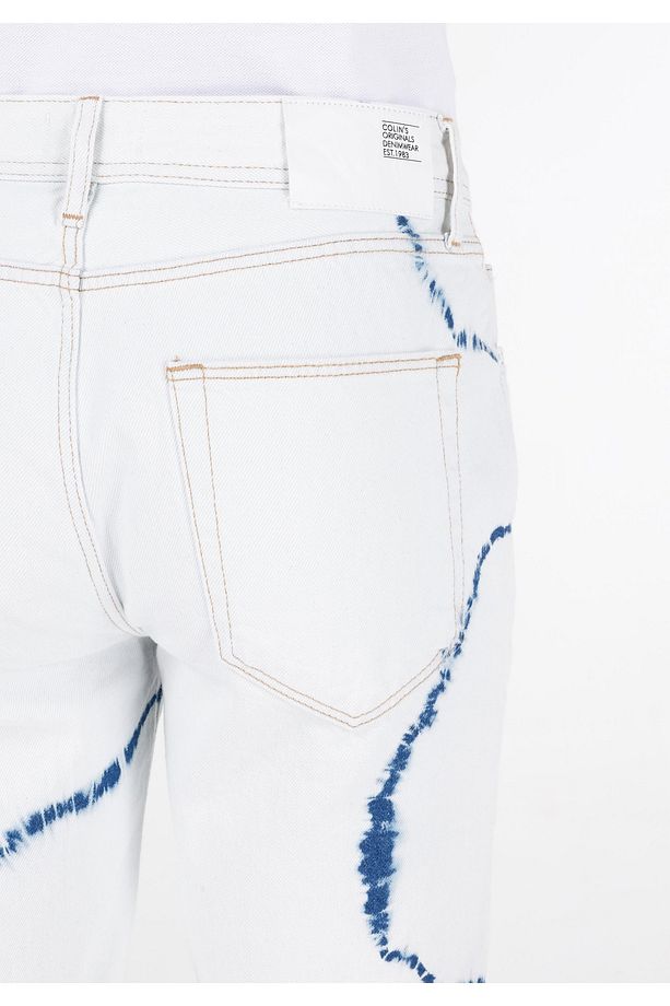 Regular Fit Orta Bel  Erkek Natural Jean Şort - 6