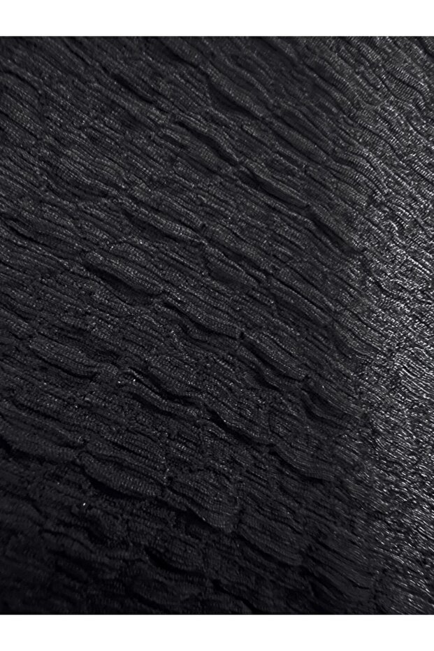 LAPEL BINDING DETAILED CUFFS ELASTIC TUNIC 43931 - 5