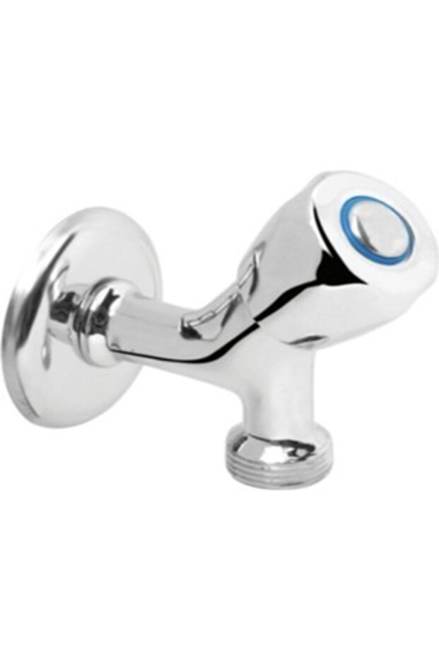 Open Close Alfa Chrome Laundry Tap - 3