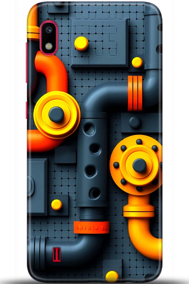 Samsung Galaxy A10 Case Hd Printed Case - Custody Series 5466