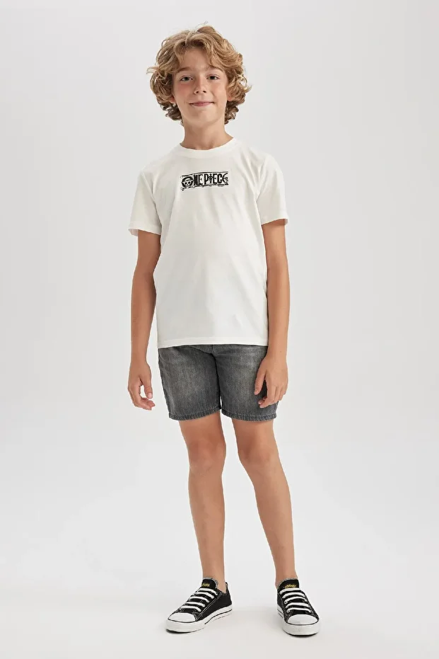 Erkek Çocuk Jean Şort B0067a823sm - 1