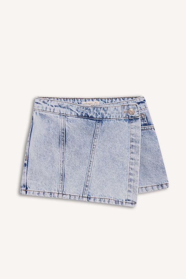 Kız Çocuk Jean Şort Etek B5035a824sm - 8