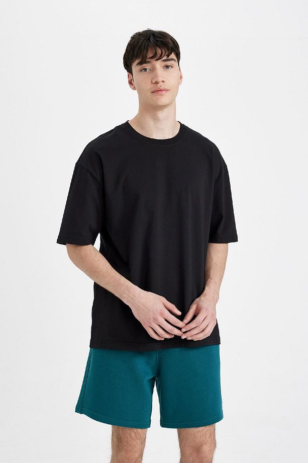 Regular Fit Düz Paça Basic Düz Şort B8672ax24sm - 4