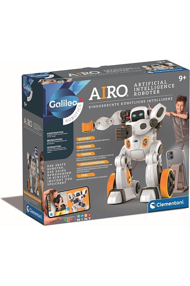 Galileo AIRO, Yapay Zeka ile Eğitilebilir Etkileşimli Robot, Bluetooth Özellikli - 4