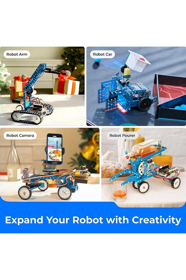 mBot Ultimate 10'u 1 Arada Programlanabilir Robot Kiti, Arduino & Raspberry Pi Uyumlu - 2