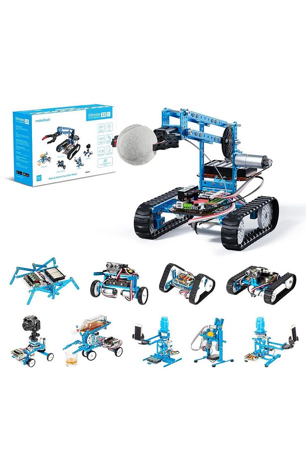 mBot Ultimate 10'u 1 Arada Programlanabilir Robot Kiti, Arduino & Raspberry Pi Uyumlu - 1