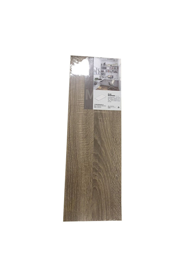 رف خشبي عائم مستطيل الشكل بتصميم أنيق وعصري، مثبت على الحائط، مقاس 120 × 30 سم