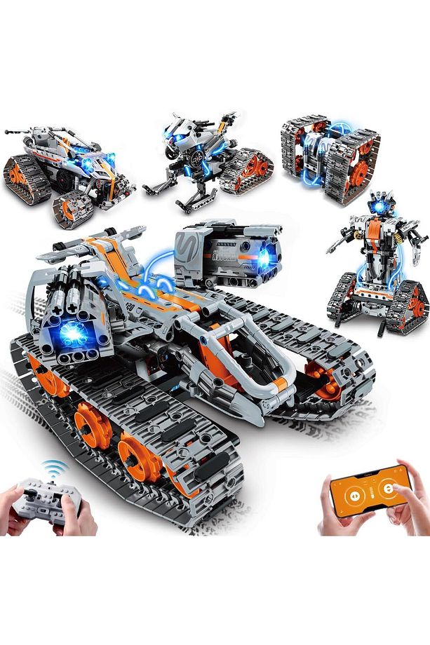 5'i 1 Arada Technic Uzaktan Kumandalı İnşaat Oyuncağı - 1