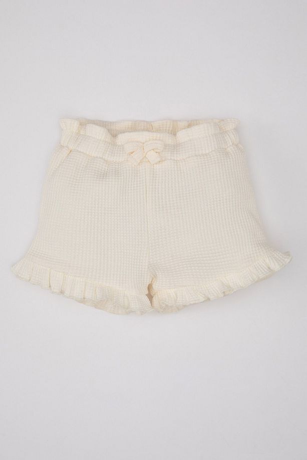Kız Bebek Comfort Fit Waffle Şort A8043A524SM - 1
