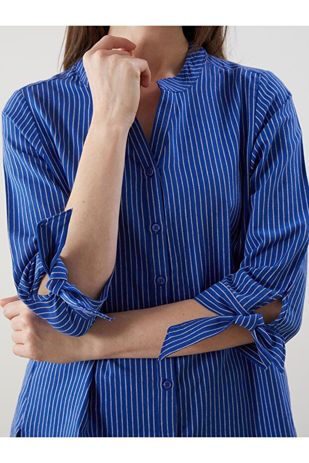 Poplin Kadın Gömlek - 3