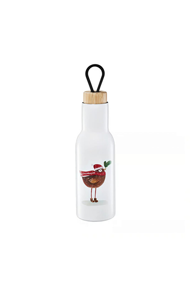 Thermos bottle 400ml, bird pattern, Forest - 2