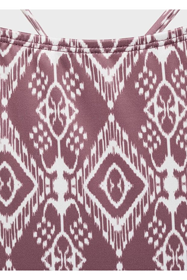 Ethnisch gemusterter Badeanzug - 2