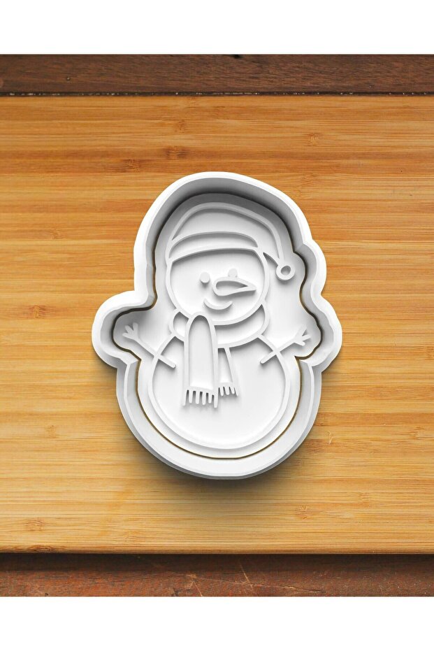 Snowman Cookie Mold and Sugar Dough Mold