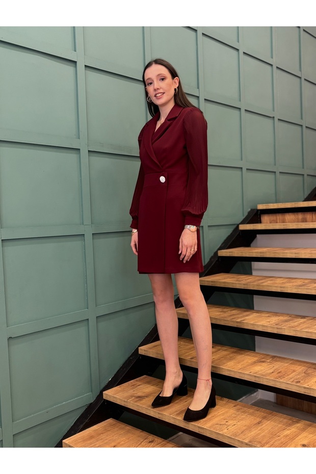 Kadın Ceket Elbise - 3