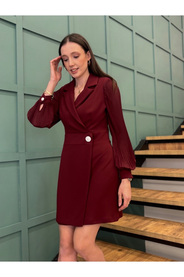 Kadın Ceket Elbise - 4