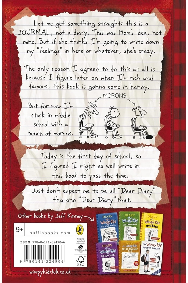 Diary Of A Wimpy Kid (Book 1) - 5