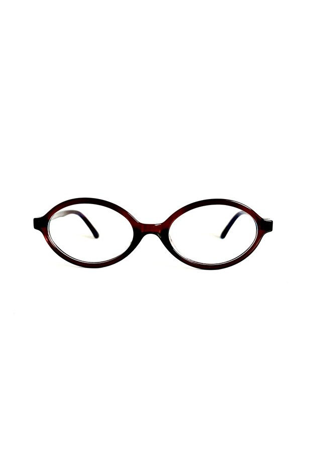 يمكن تغيير نظارات Miux Brown البيضاوية ذات الإطار الأزرق للحماية من الضوء والنظارات البصرية المتوافقة