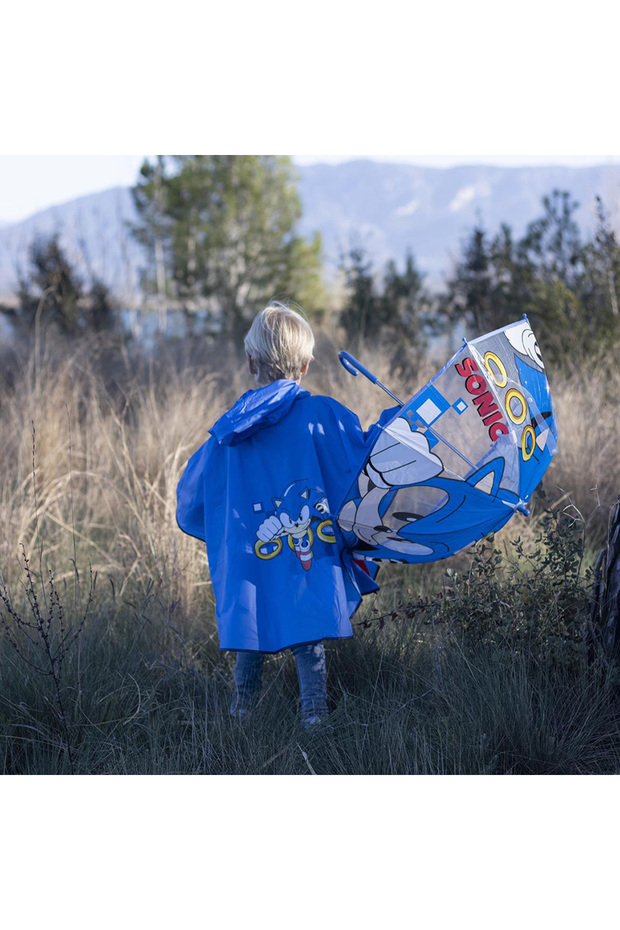 Αδιάβροχο Sonic Rain, μπλε, 3 - 4 ετών - 6