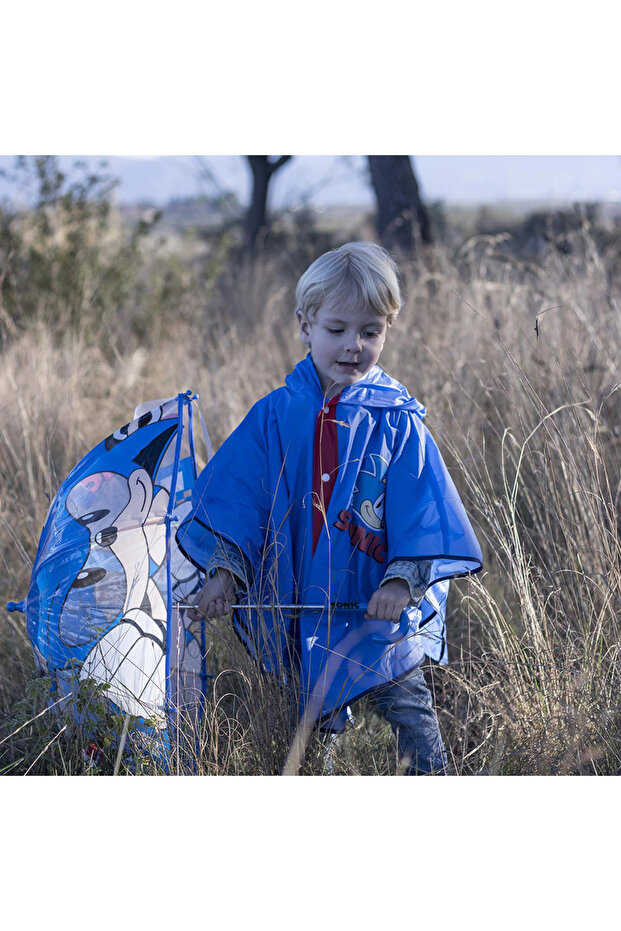 Αδιάβροχο Sonic Rain, μπλε, 3 - 4 ετών - 5