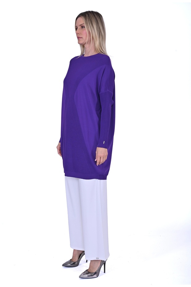 İNVEE 6923 Menekşe Tunik - 5