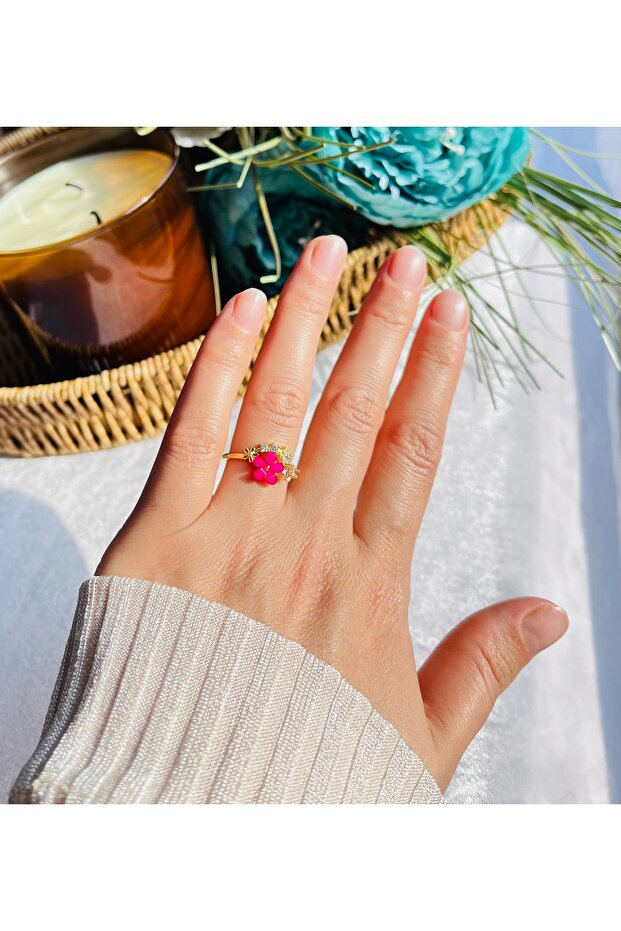 Pinterest نموذج زهرة نمط الأميرة قابل للتعديل المستوردة الدائري - 1