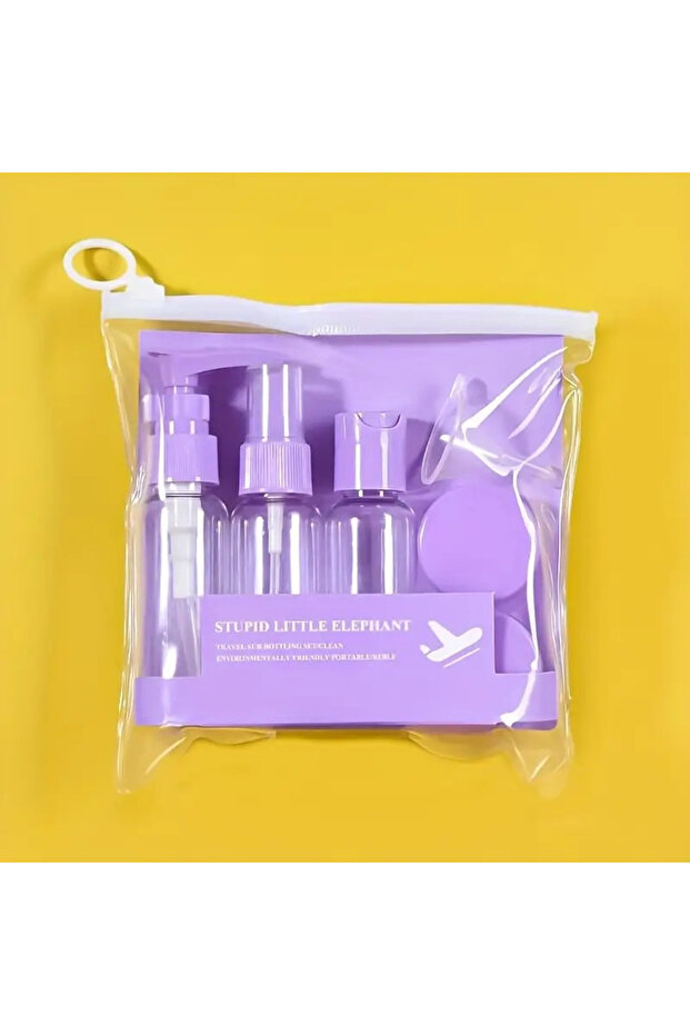 طقم حمام السفر متعدد الوظائف 8 قطع - 1