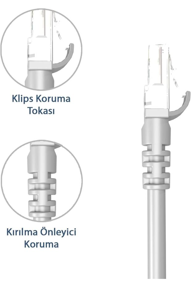 Cat6 Ethernet Kablosu 10 Metre - 7